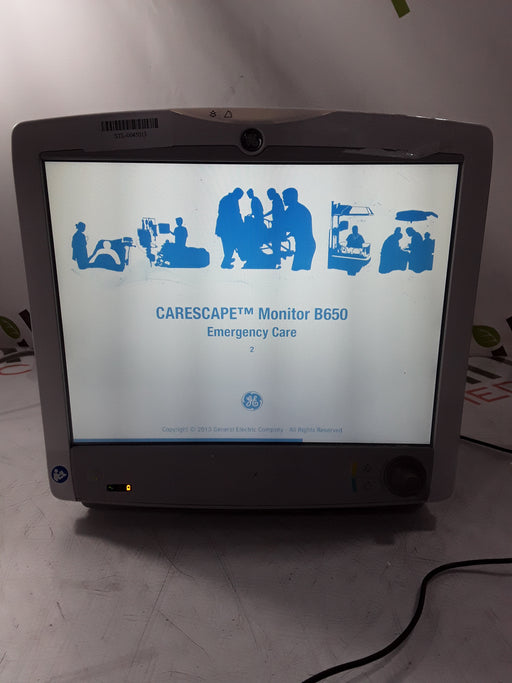 GE Healthcare GE Healthcare Carescape B650 Emergency Care Patient Monitor Patient Monitors reLink Online