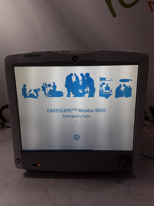 GE Healthcare GE Healthcare Carescape B650 Emergency Care Patient Monitor Patient Monitors reLink Online
