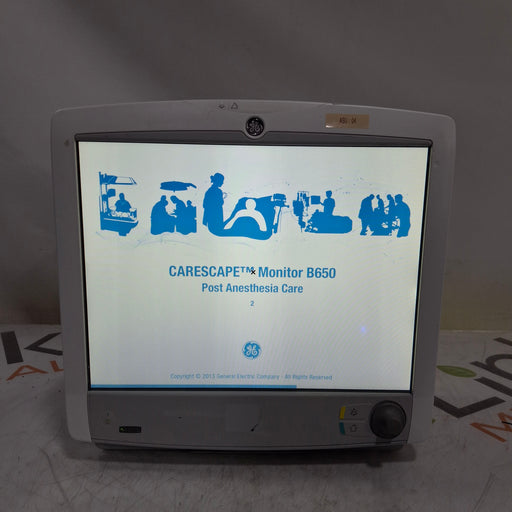 GE Healthcare GE Healthcare Carescape B650 Post Anesthesia Care Patient Monitor Patient Monitors reLink Online