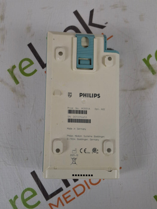 Philips M3001A-A02 OxiMax SpO2, NIBP, ECG MMS Module