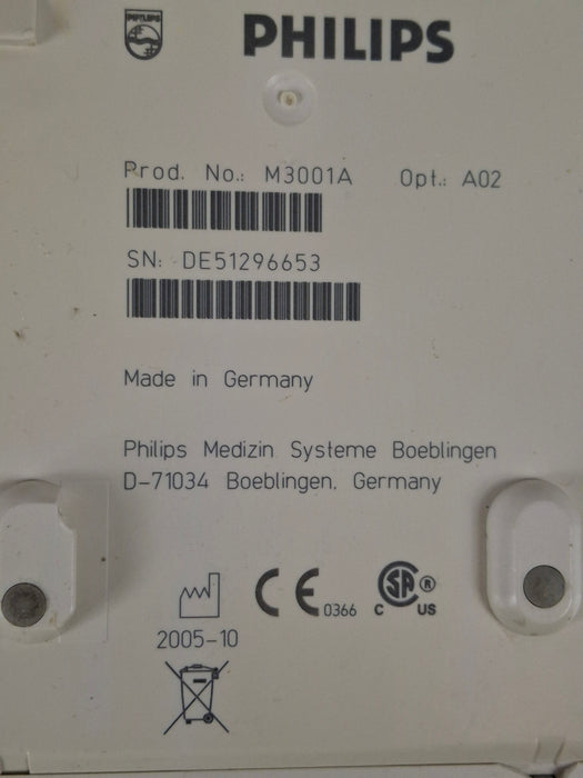 Philips M3001A-A02 OxiMax SpO2, NIBP, ECG MMS Module
