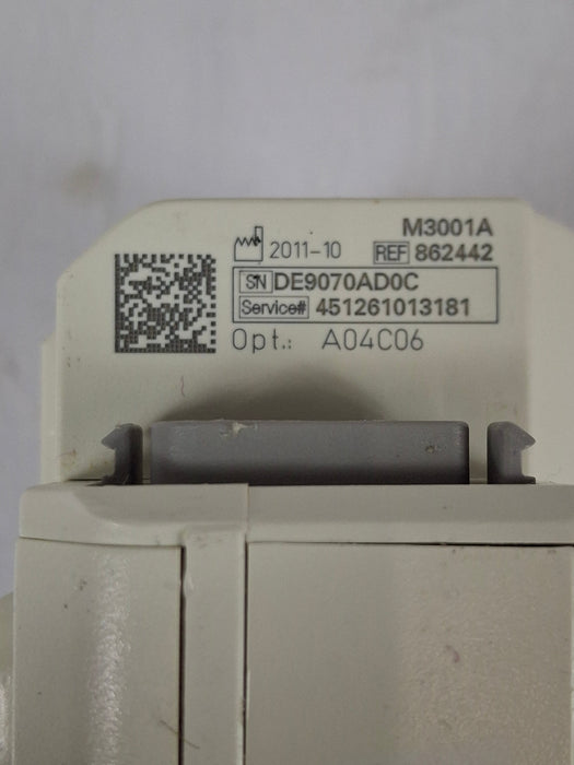 Philips M3001A-A04C06 OxiMax SpO2, NIBP, ECG, Temp, IBP MMS Module