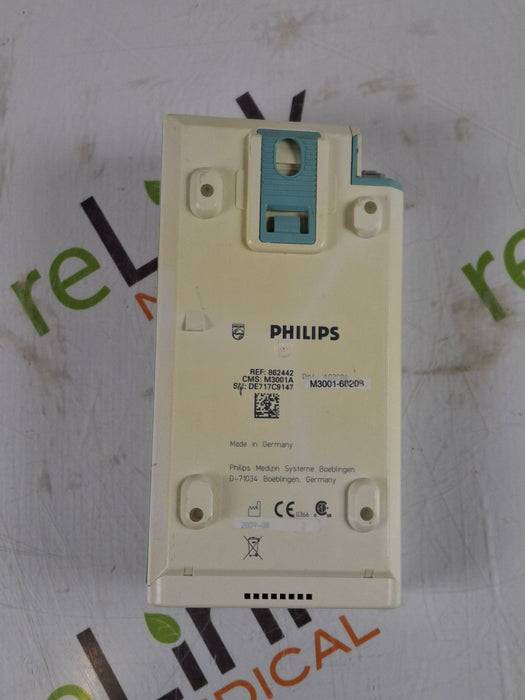 Philips M3001A-A02C06 OxiMax SpO2, NIBP, ECG, Temp, IBP MMS Module