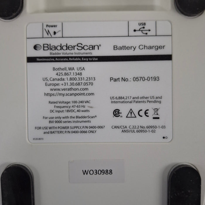 Verathon Medical, Inc BVI 9400 Bladderscan