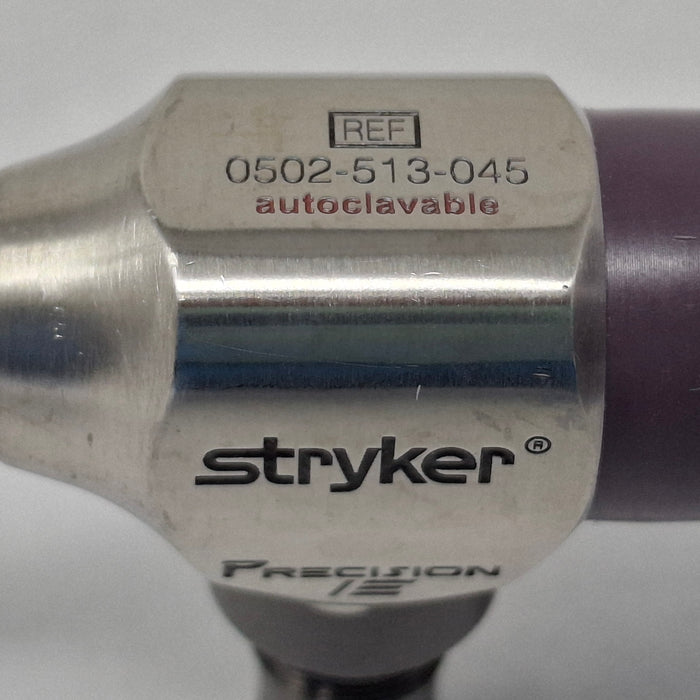 Stryker 502-513-045 Precision Ideal Eyes 45° Rigid Scope, 5.5mm
