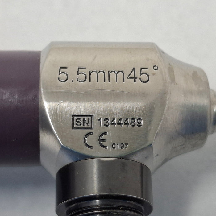 Stryker 502-513-045 Precision Ideal Eyes 45° Rigid Scope, 5.5mm