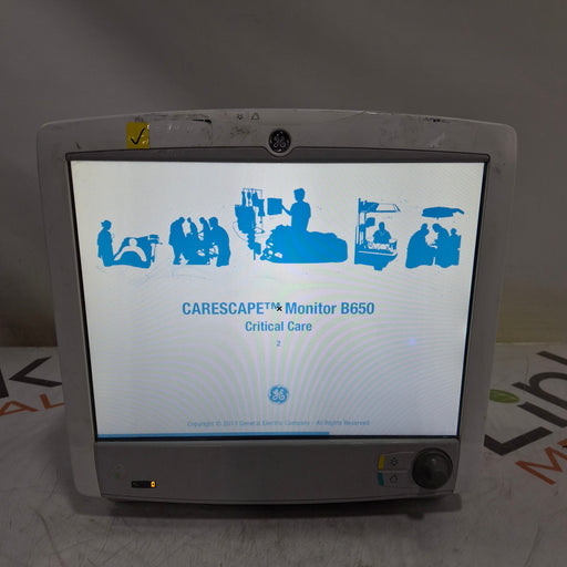 GE Healthcare GE Healthcare Carescape B650 Critical Care Patient Monitor Patient Monitors reLink Online