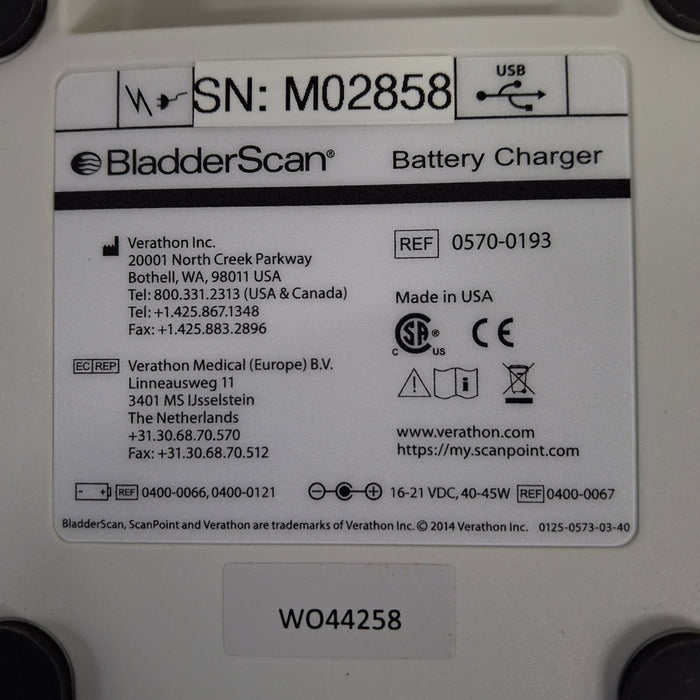 Verathon Medical, Inc BVI 9400 Bladderscan