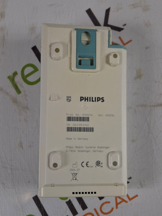 Philips M3001A-A02C06 OxiMax SpO2, NIBP, ECG, Temp, IBP MMS Module