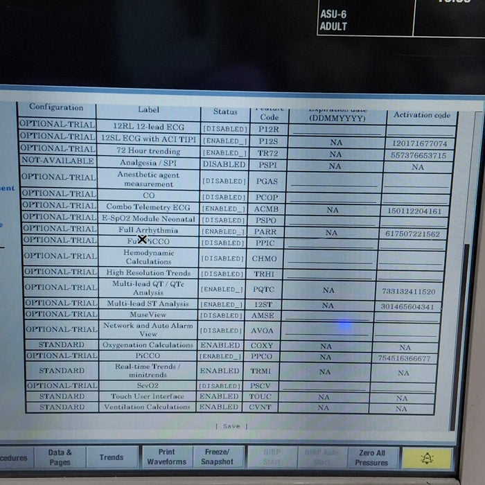 GE Healthcare Carescape B650 Critical Care Patient Monitor
