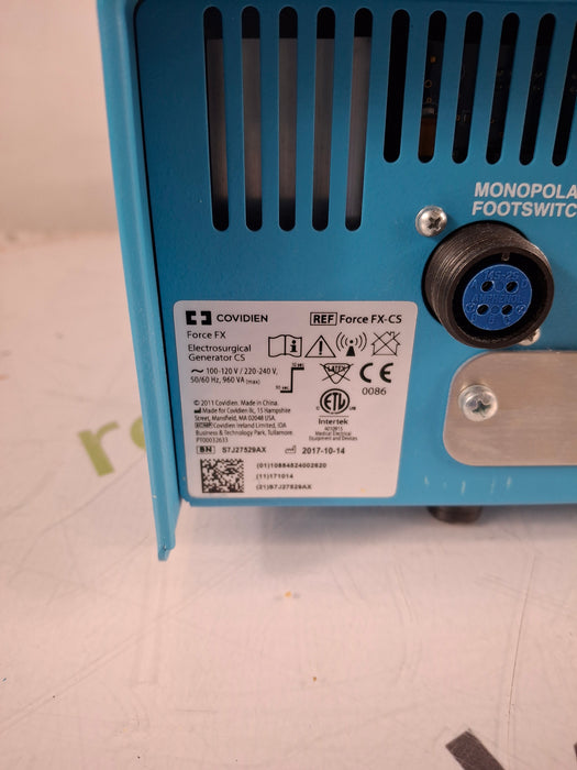 Covidien Force FX-CS Electrosurgical Unit