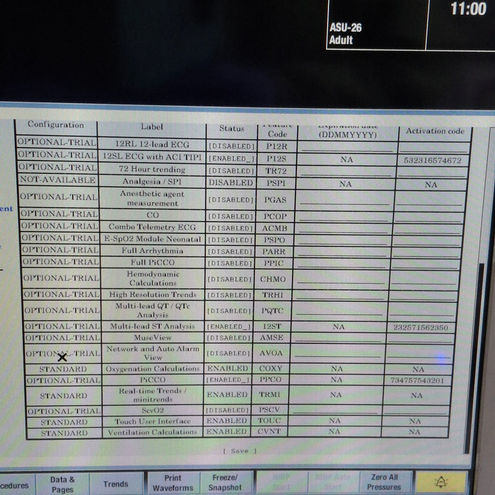 GE Healthcare Carescape B650 Post Anesthesia Care Patient Monitor
