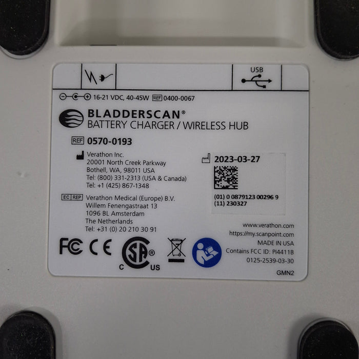 Verathon Medical, Inc BVI 9400 Bladderscan