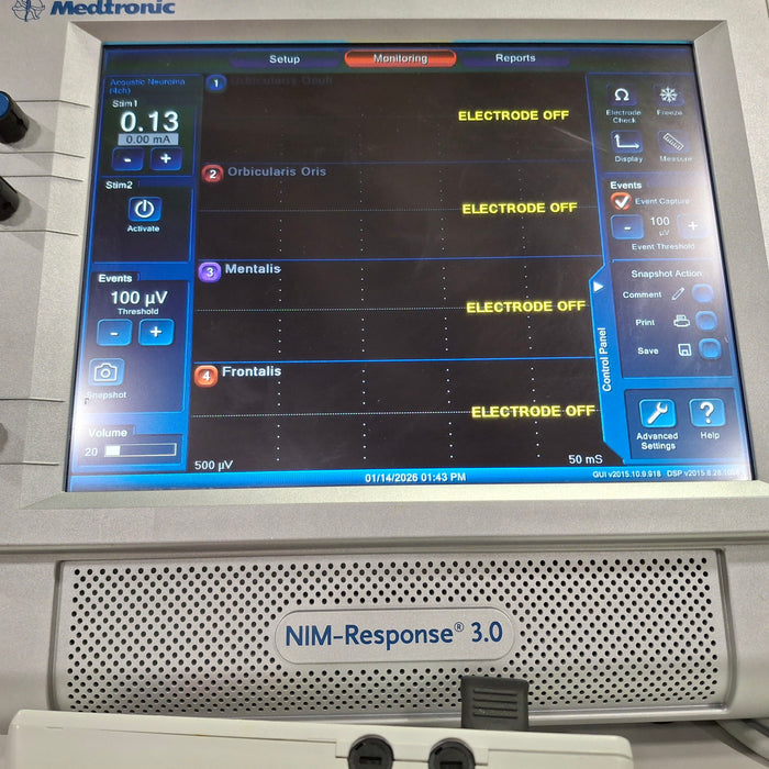 Medtronic NIM Response 3.0 Nerve Monitoring System