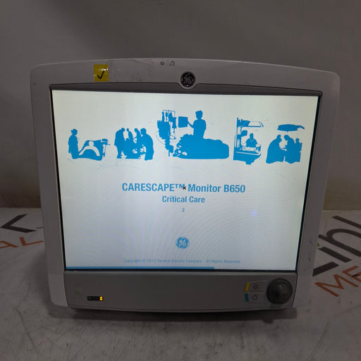 GE Healthcare GE Healthcare Carescape B650 Critical Care Patient Monitor Patient Monitors reLink Online