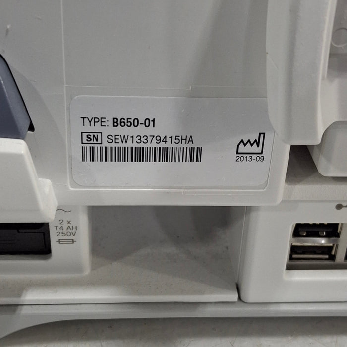 GE Healthcare Carescape B650 Critical Care Patient Monitor