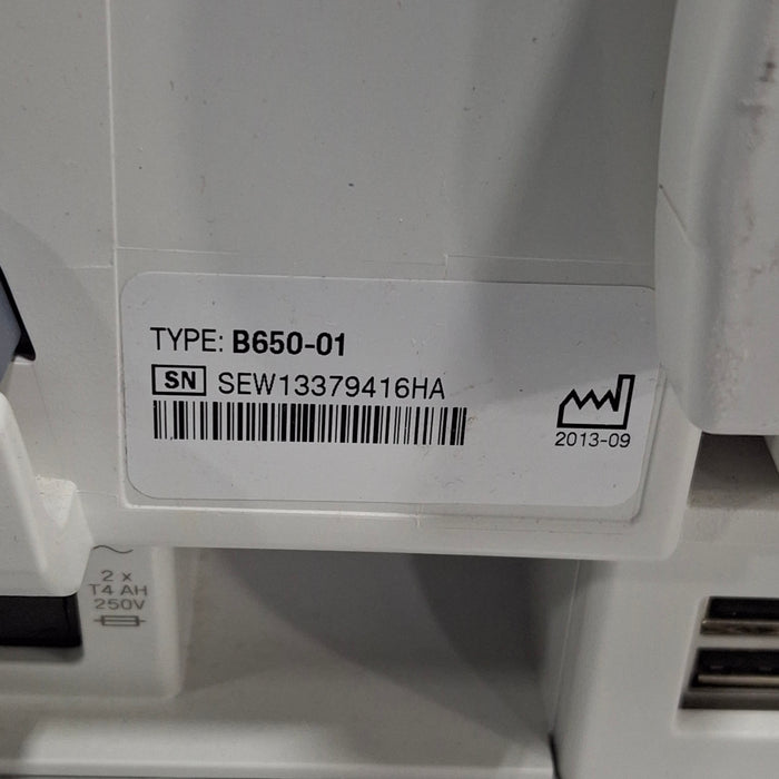 GE Healthcare Carescape B650 Critical Care Patient Monitor