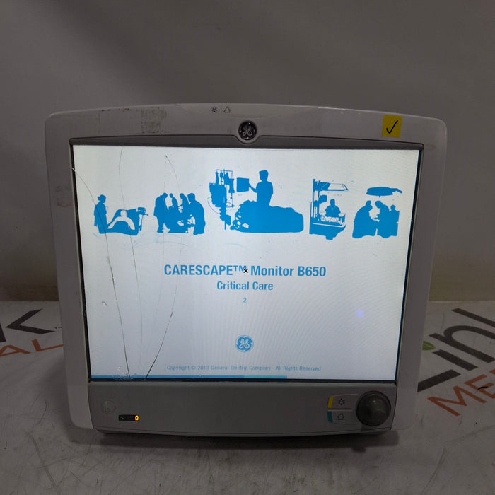 GE Healthcare GE Healthcare Carescape B650 Critical Care Patient Monitor Patient Monitors reLink Online
