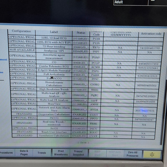 GE Healthcare Carescape B650 Critical Care Patient Monitor