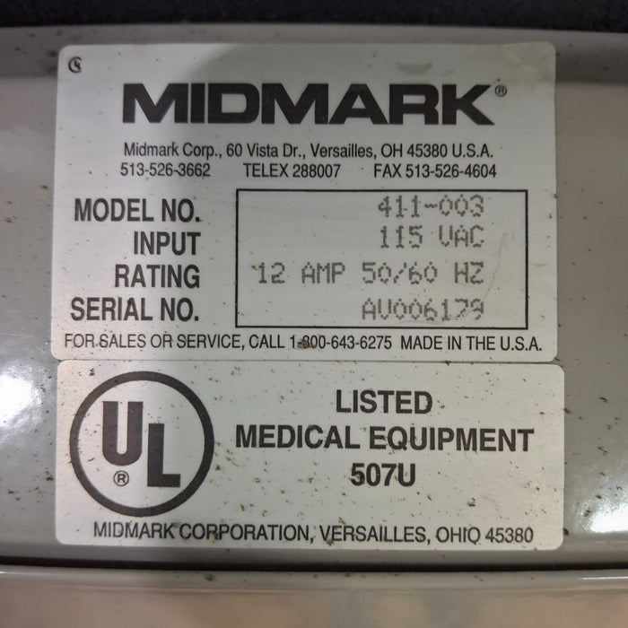 Midmark 411 Power Exam Table