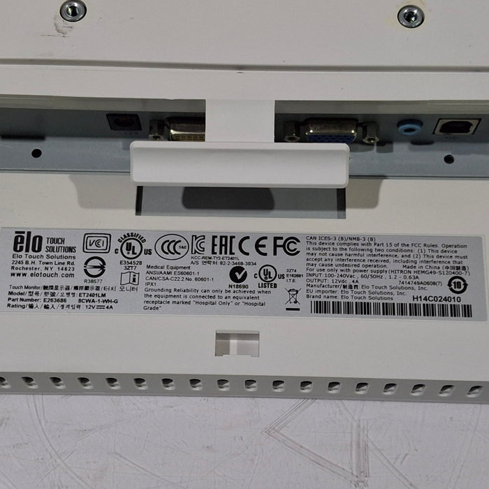 Elo Touch Solutions ET2401LM 24" Display Monitor
