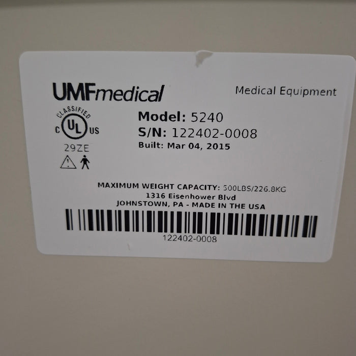 UMF Medical 5240 Exam Table