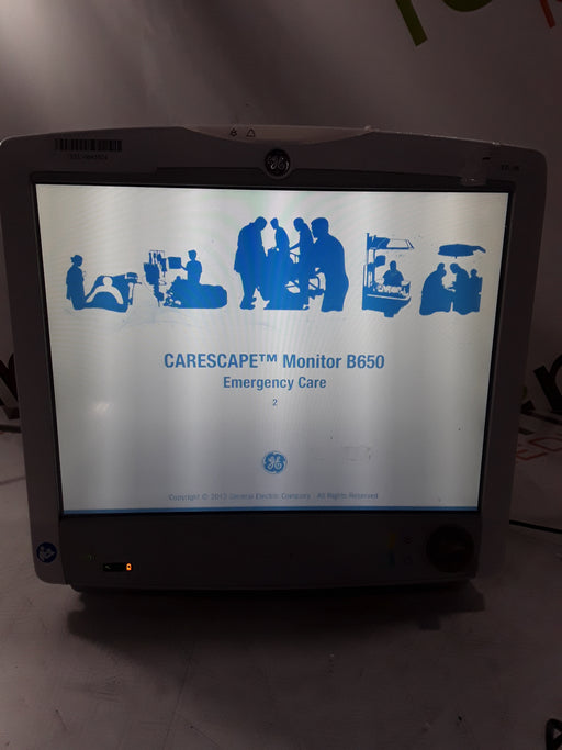 GE Healthcare GE Healthcare Carescape B650 Emergency Care Patient Monitor Patient Monitors reLink Online