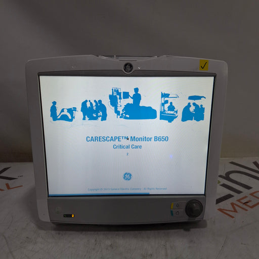 GE Healthcare GE Healthcare Carescape B650 Critical Care Patient Monitor Patient Monitors reLink Online