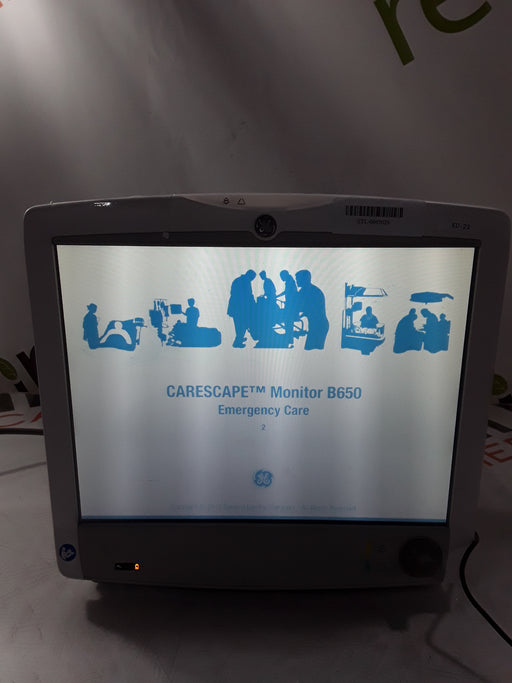 GE Healthcare GE Healthcare Carescape B650 Emergency Care Patient Monitor Patient Monitors reLink Online