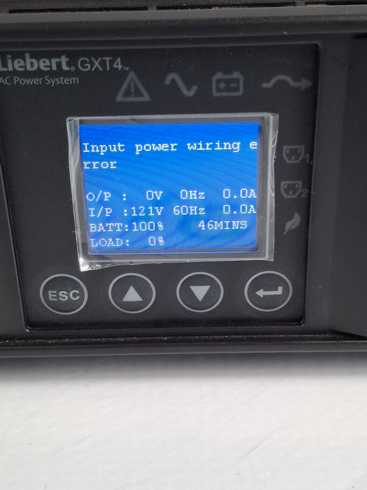 Vertiv Tech Co., Ltd. Liebert GXT4-700RT120 UPS System
