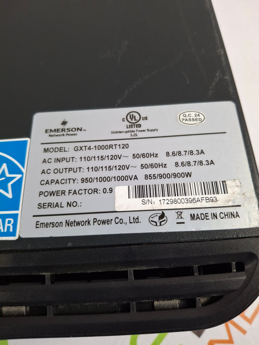 Vertiv Tech Co., Ltd. Liebert GXT4-700RT120 UPS System