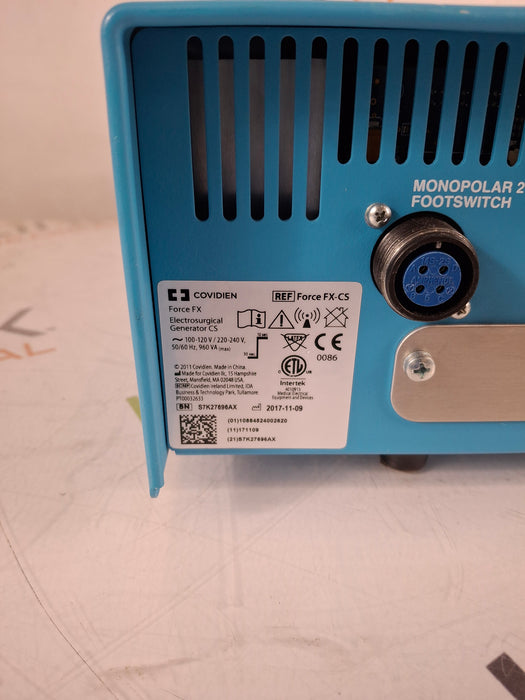 Covidien Force FX-CS Electrosurgical Unit