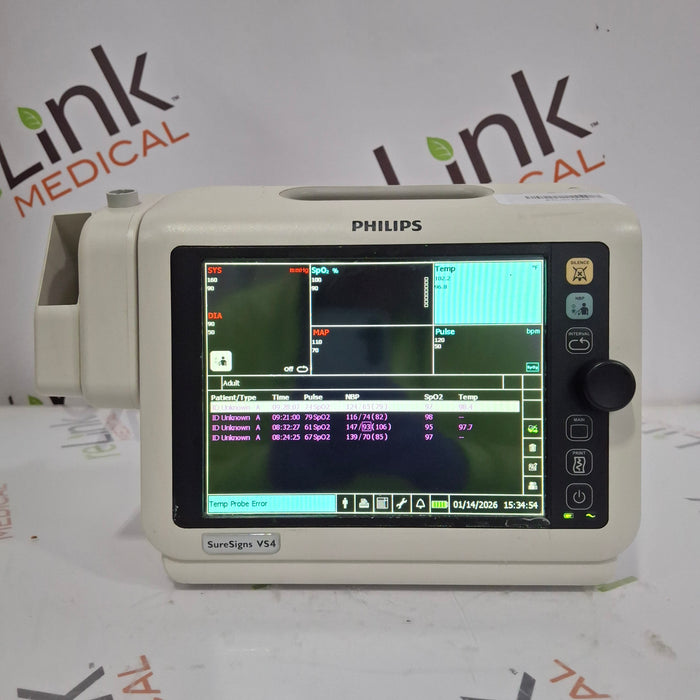 Philips SureSigns VS4 Vital Signs Monitor