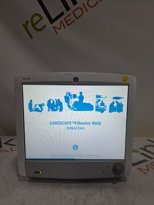 GE Healthcare GE Healthcare Carescape B650 Critical Care Patient Monitor Patient Monitors reLink Online