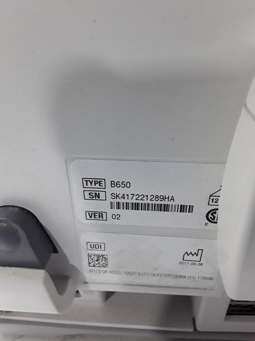 GE Healthcare Carescape B650 Emergency Care Patient Monitor