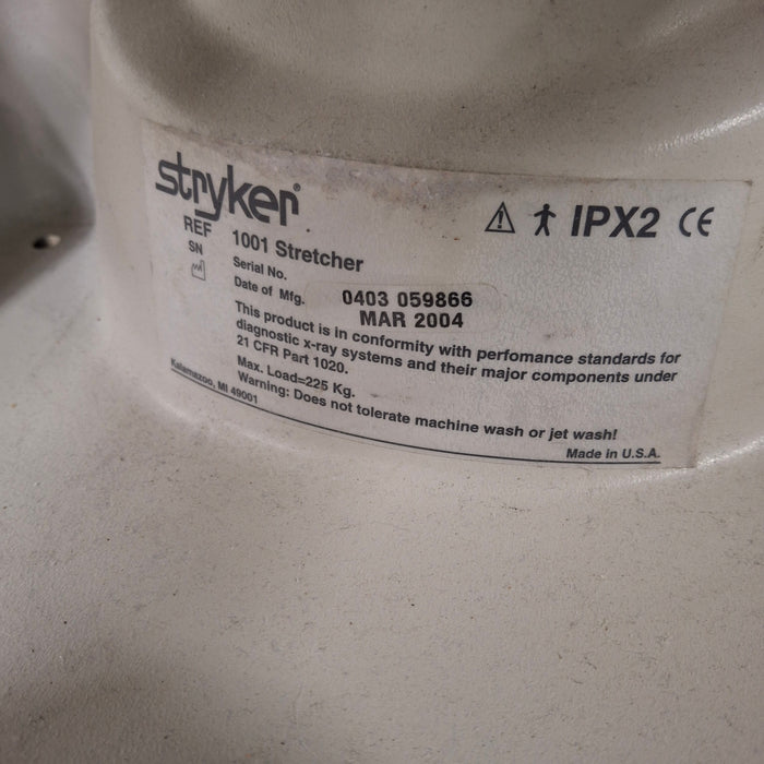 Stryker 1001 ED/PACU Stretcher