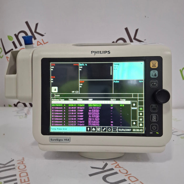Philips SureSigns VS4 Vital Signs Monitor