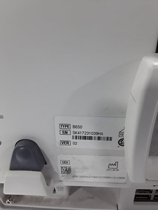 GE Healthcare Carescape B650 Emergency Care Patient Monitor