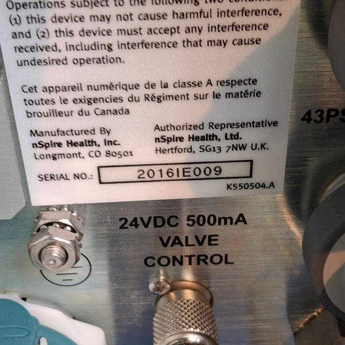 nSpire Health KoKo Px 3000 PFT Pulmonary Function Test System