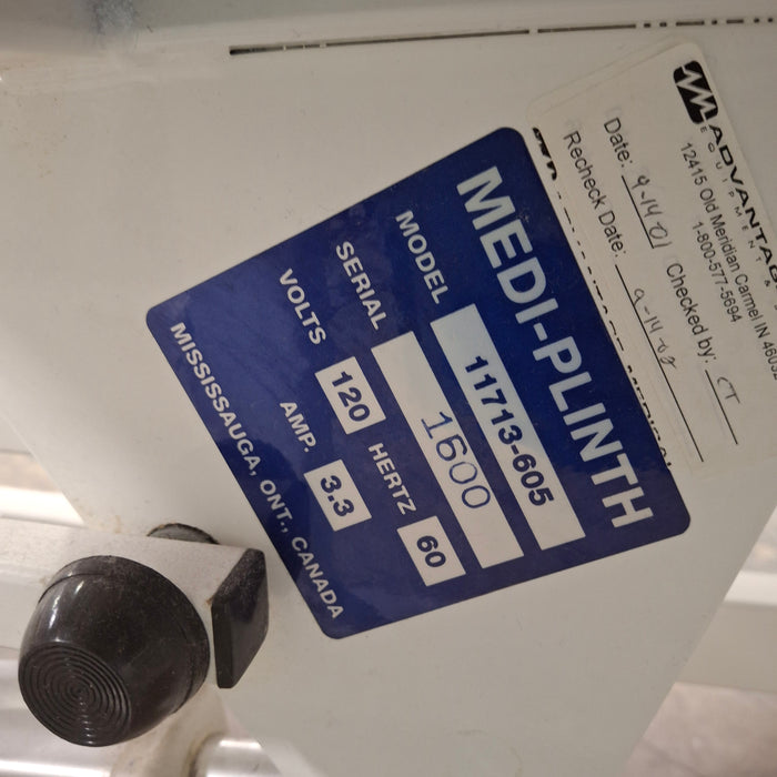 Medi-Plinth 11713-605 Chiropractic Table