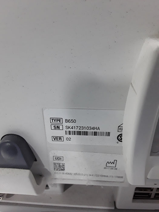 GE Healthcare Carescape B650 Emergency Care Patient Monitor