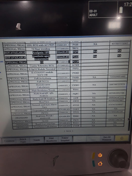 GE Healthcare Carescape B650 Emergency Care Patient Monitor