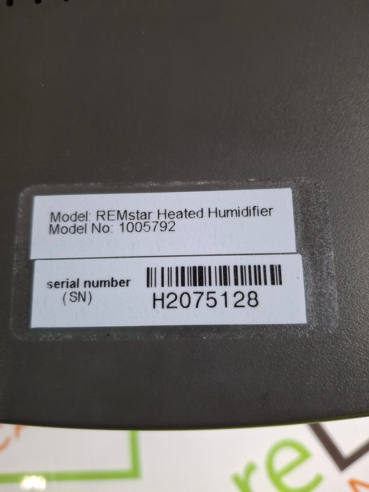 Respironics REMStar 1005792 Heated Humidifier