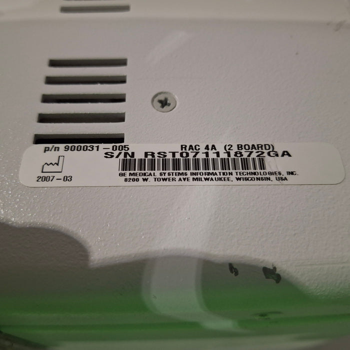 GE Healthcare TRAM-RAC 4A Module Rack