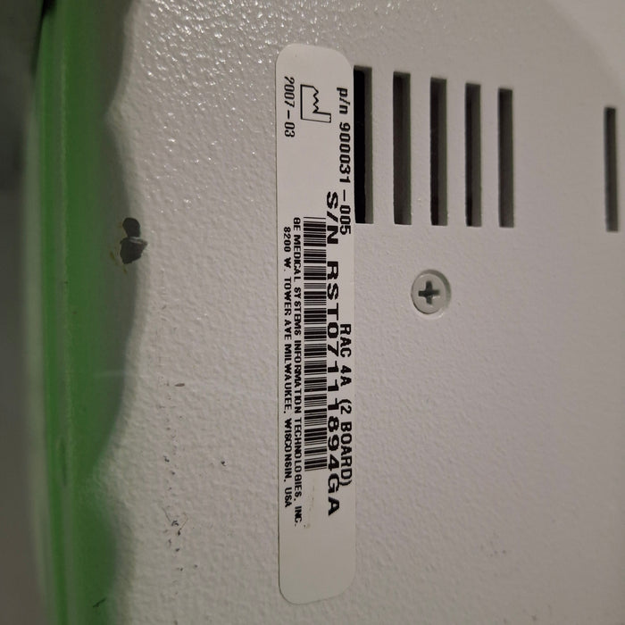 GE Healthcare TRAM-RAC 4A Module Rack