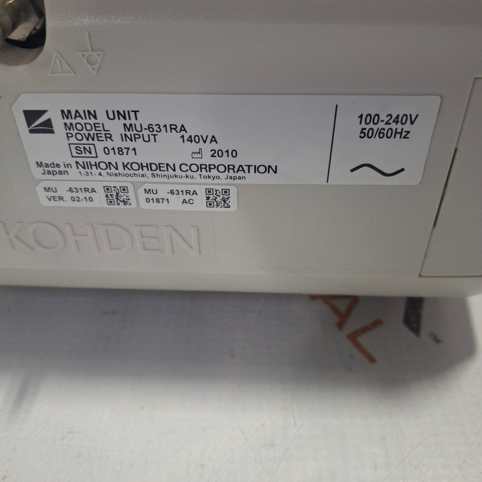 Nihon Kohden Life Scope BSM-6301A Patient Monitor