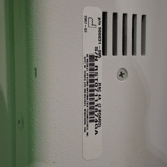 GE Healthcare TRAM-RAC 4A Module Rack