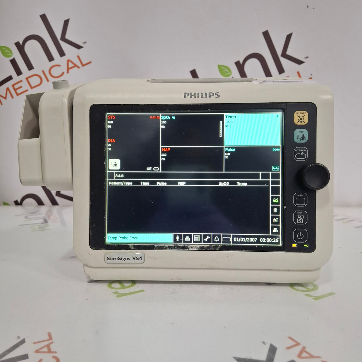 Philips SureSigns VS4 Vital Signs Monitor