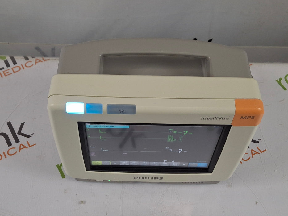 Philips Intellivue MP5 - NBP, Oximax SPO2, ECG, CO2 Patient Monitor