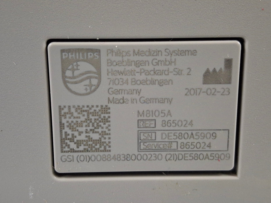 Philips Intellivue MP5 - NBP, Oximax SPO2, ECG, CO2 Patient Monitor